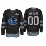 Maillot Hockey Vancouver Canucks Personnalise Noir