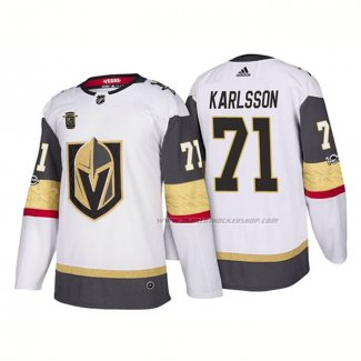 Maillot Hockey Vegas Golden Knights William Karlsson Exterieur 2018 Blanc