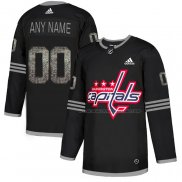 Maillot Hockey Washington Capitals Personnalise Black Shadow Noir