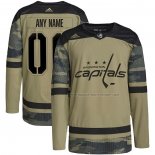 Maillot Hockey Washington Capitals Personnalise Military Appreciation Team Authentique Practice Camouflage