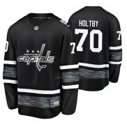 Maillot Hockey 2019 All Star Washington Capitals Braden Holtby Noir