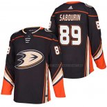 Maillot Hockey Anaheim Ducks Scott Sabourin Domicile Authentique 2018 Noir