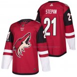 Maillot Hockey Arizona Coyotes Derek Stepan Domicile Authentique 2018 Rouge