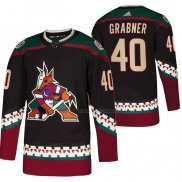 Maillot Hockey Arizona Coyotes Michael Grabner Throwback Kachina Noir