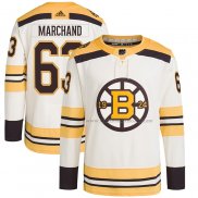 Maillot Hockey Boston Bruins Brad Marchand Primegreen Authentique Pro Creme