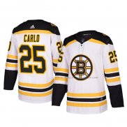 Maillot Hockey Boston Bruins Brandon Carlo Authentique Exterieur Blanc