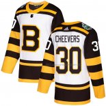 Maillot Hockey Boston Bruins Gerry Cheevers 2019-20 Authentique Tercera Blanc