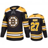 Maillot Hockey Boston Bruins John Moore Domicile Noir