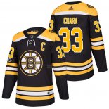 Maillot Hockey Boston Bruins Zdeno Chara Domicile Authentique 2018 Noir