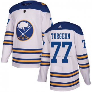 Maillot Hockey Buffalo Sabres Pierre Turgeon Authentique 2018 Winter Classic Blanc