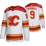 Maillot Hockey Calgary Flames Lanny Mcdonald 2019 Heritage Classic Authentique Blanc