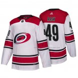 Maillot Hockey Carolina Hurricanes Victor Rask New Season Team Road 2018 Blanc