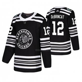 Maillot Hockey Chicago Blackhawks Alex Debrincat 2019 Winter Classic Noir