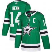 Maillot Hockey Dallas Stars Jamie Benn Authentique Vert