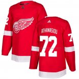 Maillot Hockey Detroit Red Wings Andreas Athanasiou Domicile Authentique Rouge