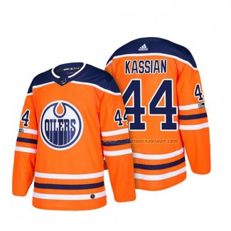 Maillot Hockey Edmonton Oilers Zack Kassian 2018 Orange