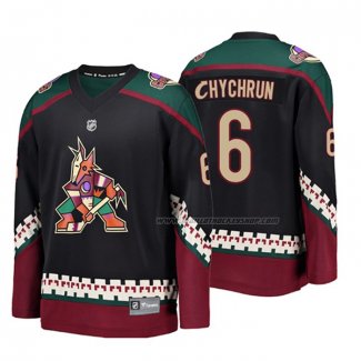 Maillot Hockey Enfant Arizona Coyotes Jakob Chychrun Alterner Breakaway Noir