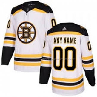 Maillot Hockey Enfant Boston Bruins Personnalise Exterieur Blanc