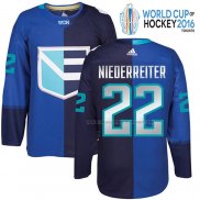 Maillot Hockey Europa Enfant Niederreiter Premier 2016 World Cup Bleu