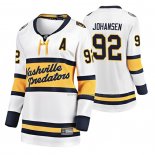 Maillot Hockey Femme Nashville Predators Ryan Johansen Breakaway Joueur 2020 Winter Classic Blanc