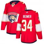 Maillot Hockey Florida Panthers James Reimer Domicile Authentique Rouge