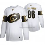 Maillot Hockey Golden Edition Carolina Hurricanes Teuvo Teravainen Authentique Blanc