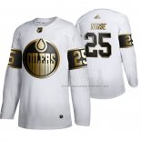 Maillot Hockey Golden Edition Edmonton Oilers Darnell Nurse Limited Blanc