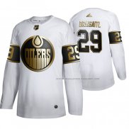 Maillot Hockey Golden Edition Edmonton Oilers Leon Draisaitl Limited Blanc