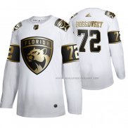 Maillot Hockey Golden Edition Florida Panthers Sergei Bobrovsky Authentique Blanc