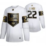 Maillot Hockey Golden Edition Los Angeles Kings Trevor Lewis Limited Blanc