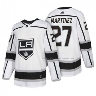 Maillot Hockey Los Angeles Kings Alec Martinez Authentique Exterieur 2018 Blanc