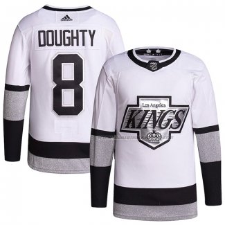 Maillot Hockey Los Angeles Kings Drew Doughty Alterner Authentique 2021-22 Blanc