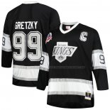 Maillot Hockey Los Angeles Kings Wayne Gretzky Mitchell & Ness Big & Tall 1992-93 Blue Line Noir