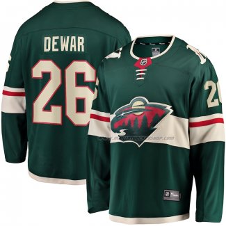 Maillot Hockey Minnesota Wild Connor Dewar Domicile Breakaway Vert