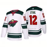 Maillot Hockey Minnesota Wild Eric Staal Exterieur 2017-2018 Blanc