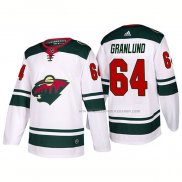 Maillot Hockey Minnesota Wild Mikael Granlund Exterieur 2017-2018 Blanc