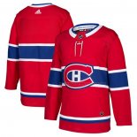 Maillot Hockey Montreal Canadiens Blank Domicile Authentique Rouge