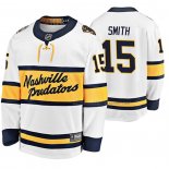 Maillot Hockey Nashville Predators Craig Smith Breakaway Joueur 2020 Winter Classic Blanc