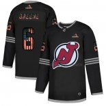 Maillot Hockey New Jersey Devils Andy Greene 2020 USA Flag Noir