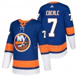 Maillot Hockey New York Islanders Jordan Eberle 2018 Authentique Domicile Bleu