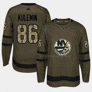 Maillot Hockey New York Islanders Nikolay Kulemin 2018 Salute To Service Vert Militar