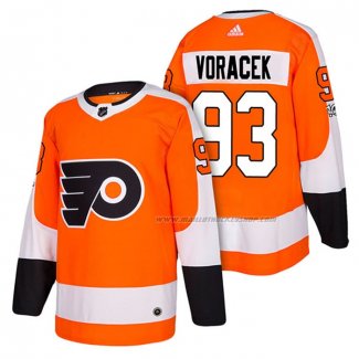 Maillot Hockey Philadelphia Flyers Jakub Voracek Authentique Domicile 2018 Orange