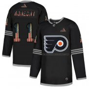 Maillot Hockey Philadelphia Flyers Travis Konecny 2020 USA Flag Noir