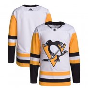 Maillot Hockey Pittsburgh Penguins Exterieur Primegreen Authentique Pro Blanc