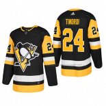 Maillot Hockey Pittsburgh Penguins Jarred Tinordi Domicile Authentique Joueur Noir