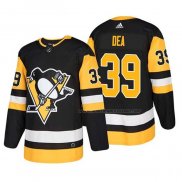 Maillot Hockey Pittsburgh Penguins Jean Sebastien Dea Domicile Authentique Joueur Noir