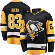 Maillot Hockey Pittsburgh Penguins Matt Nieto Domicile Breakaway Noir