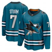 Maillot Hockey San Jose Sharks Nico Sturm Domicile Breakaway Vert