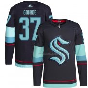 Maillot Hockey Seattle Kraken Yanni Gourde Primary Authentique Bleu