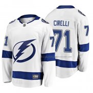 Maillot Hockey Tampa Bay Lightning Anthony Cirelli 2019 Exterieur Breakaway Blanc